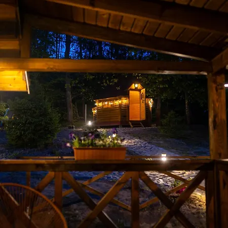 Hubertówka Drewniany Casa de Férias