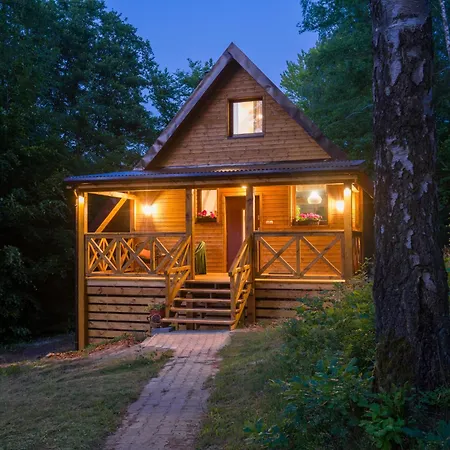 Hubertówka Drewniany Casa de Férias