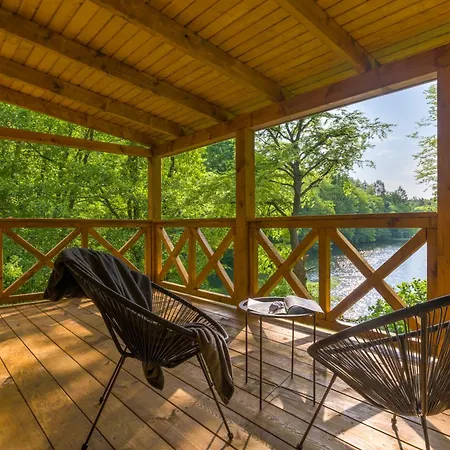 Hubertówka Drewniany Casa de Férias Porost