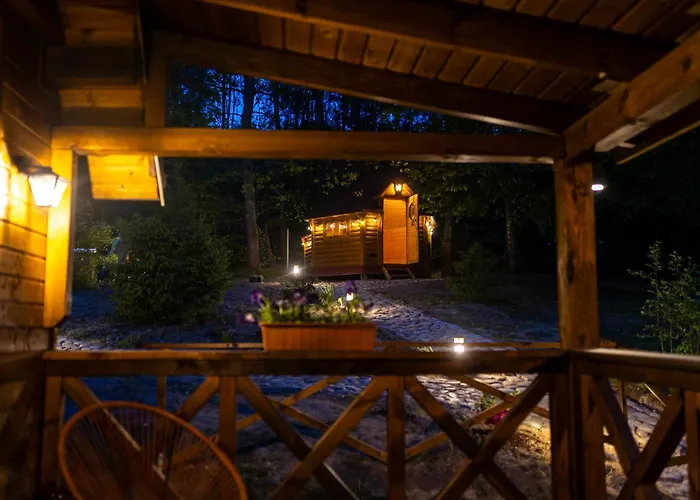 Hubertówka Drewniany Сasa de vacaciones