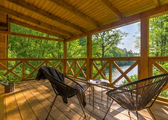 Hubertówka Drewniany Сasa de vacaciones Porost